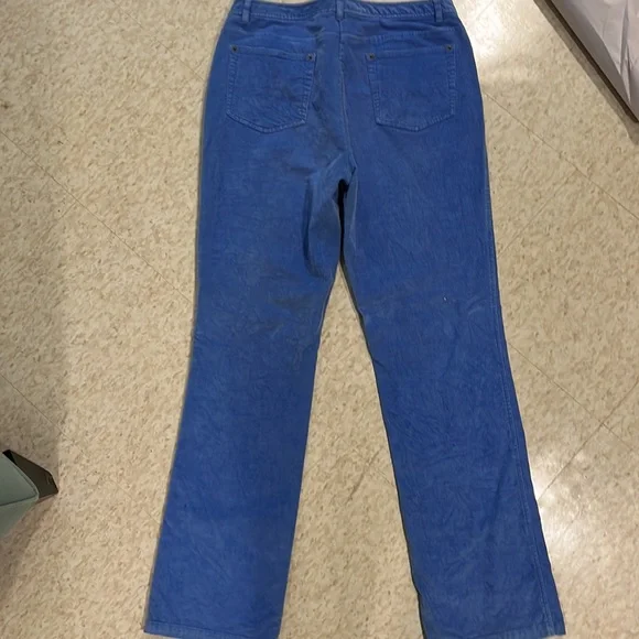 Saks Real Clothes corduroy jeans/ cornflower blue - Picture 3 of 3